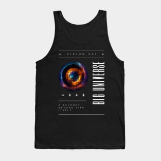 space geographical design Tank Top